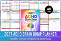Adhd Brain Dump Planner