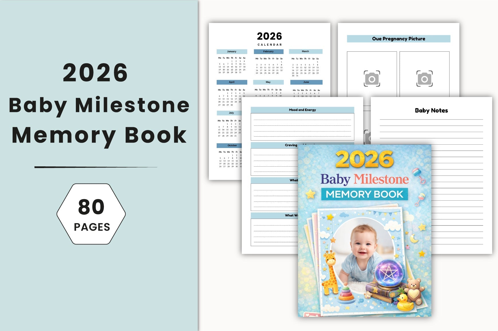 Baby Milestone Memory Planner