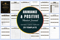 Abundance Positive Mindset Journal