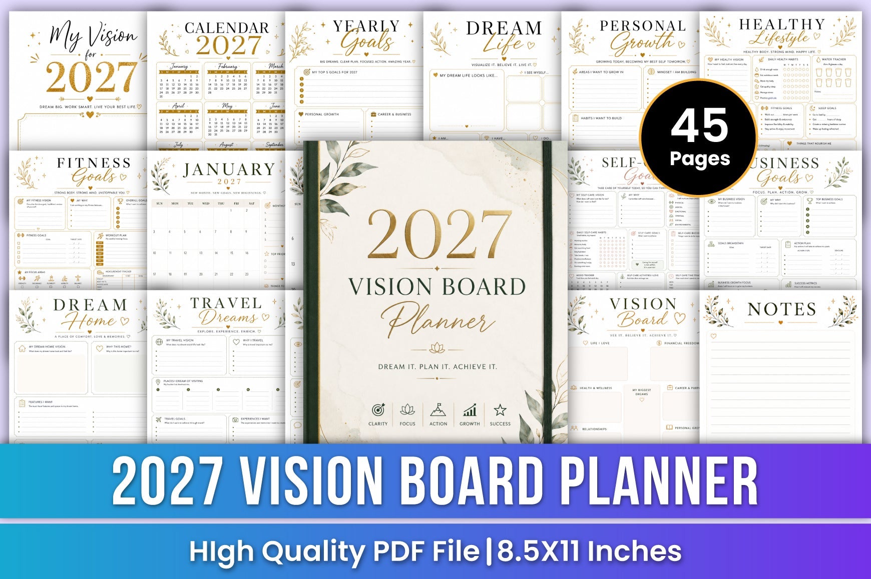 Vision Board Planner