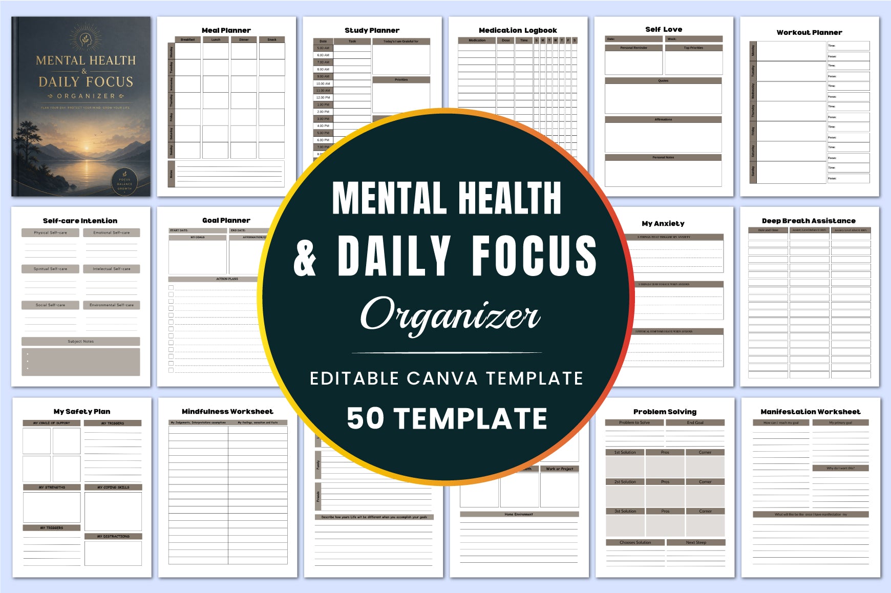 Mental Health Daily Focus