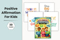 Positive Affirmations Planner for Kids