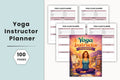 Yoga Instructor Planner
