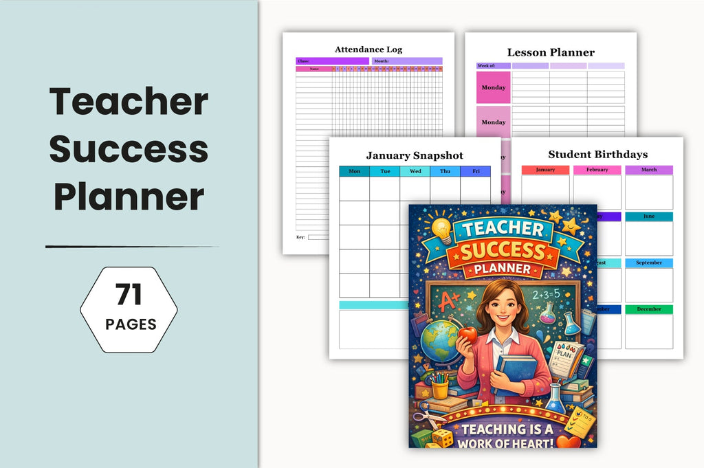 Teacher Success Planner: Optimize Your Teaching Strategy
