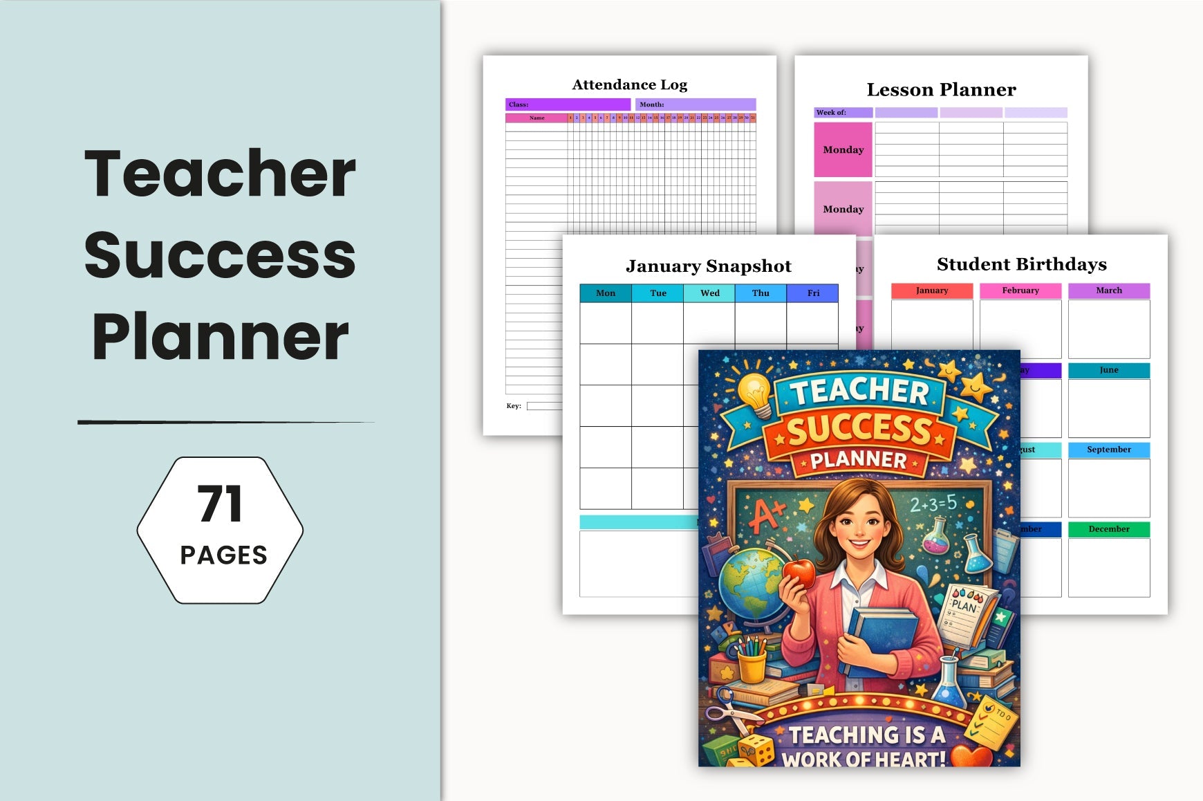 Teacher Success Planner: Optimize Your Teaching Strategy