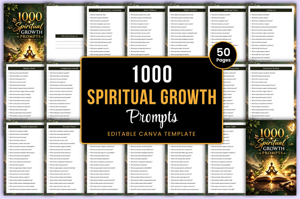 Spiritual Growth Prompts for Personal Development