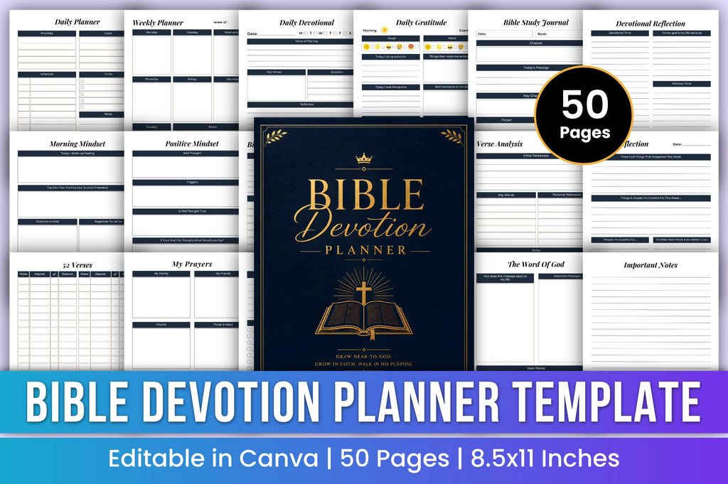 Bible Devotion Planner