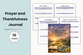 Prayer and Thankfulness Journal