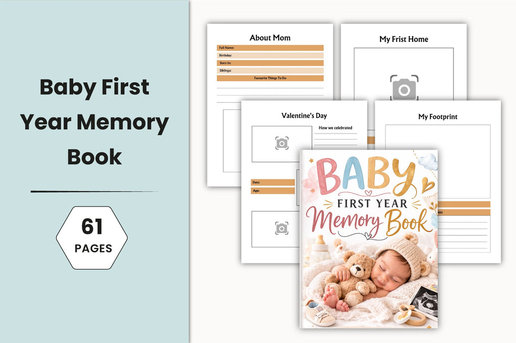 Baby's First Year Memory Planner
