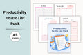 Productivity To-Do List Planner