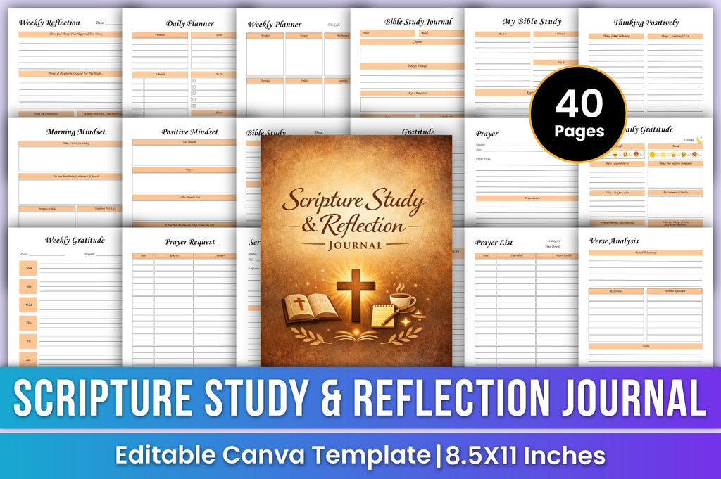Scripture Study Reflection Journal