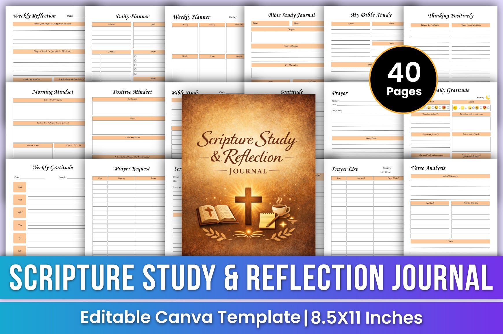 Scripture Study Reflection Journal