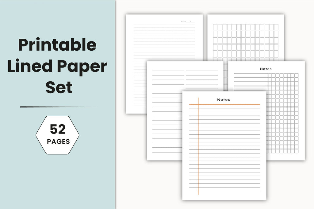 Lined Planner
