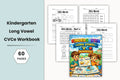 Kindergarten Long Vowel CVCe Workbook