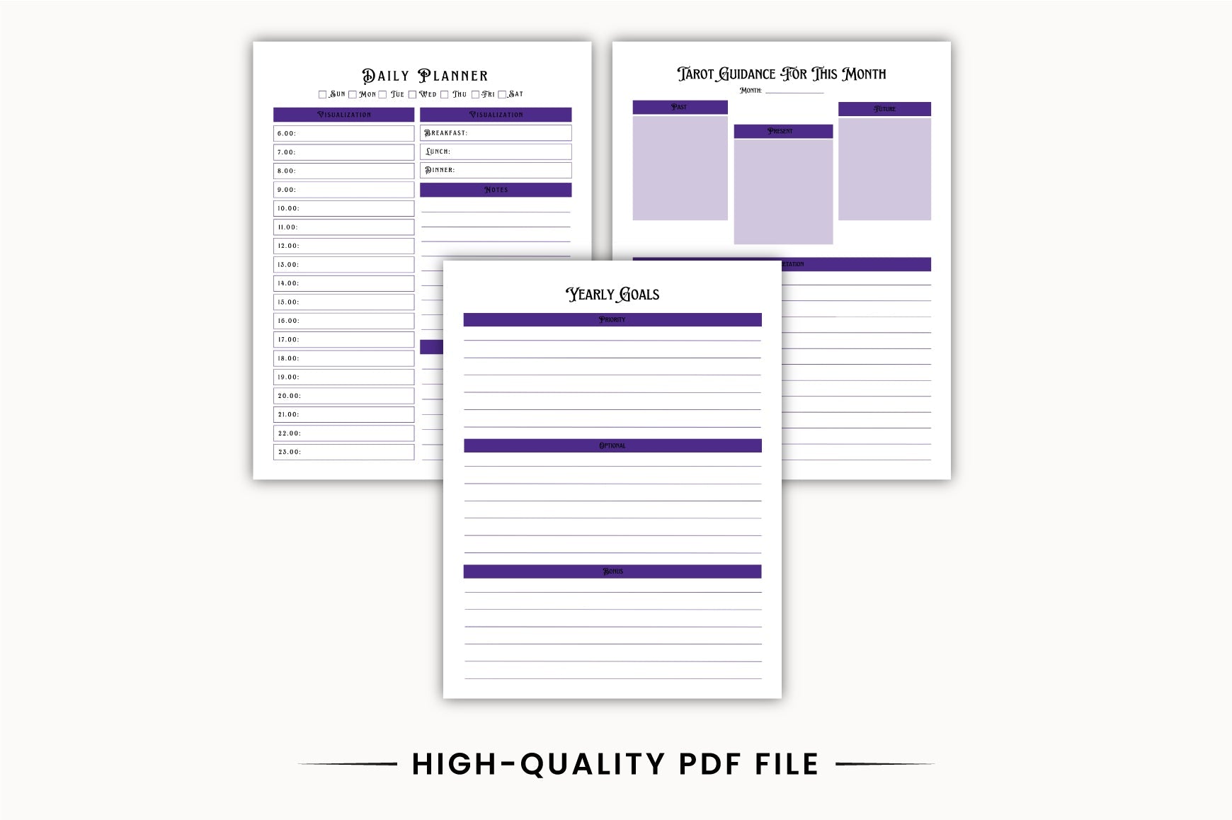 Magical Witch Planner