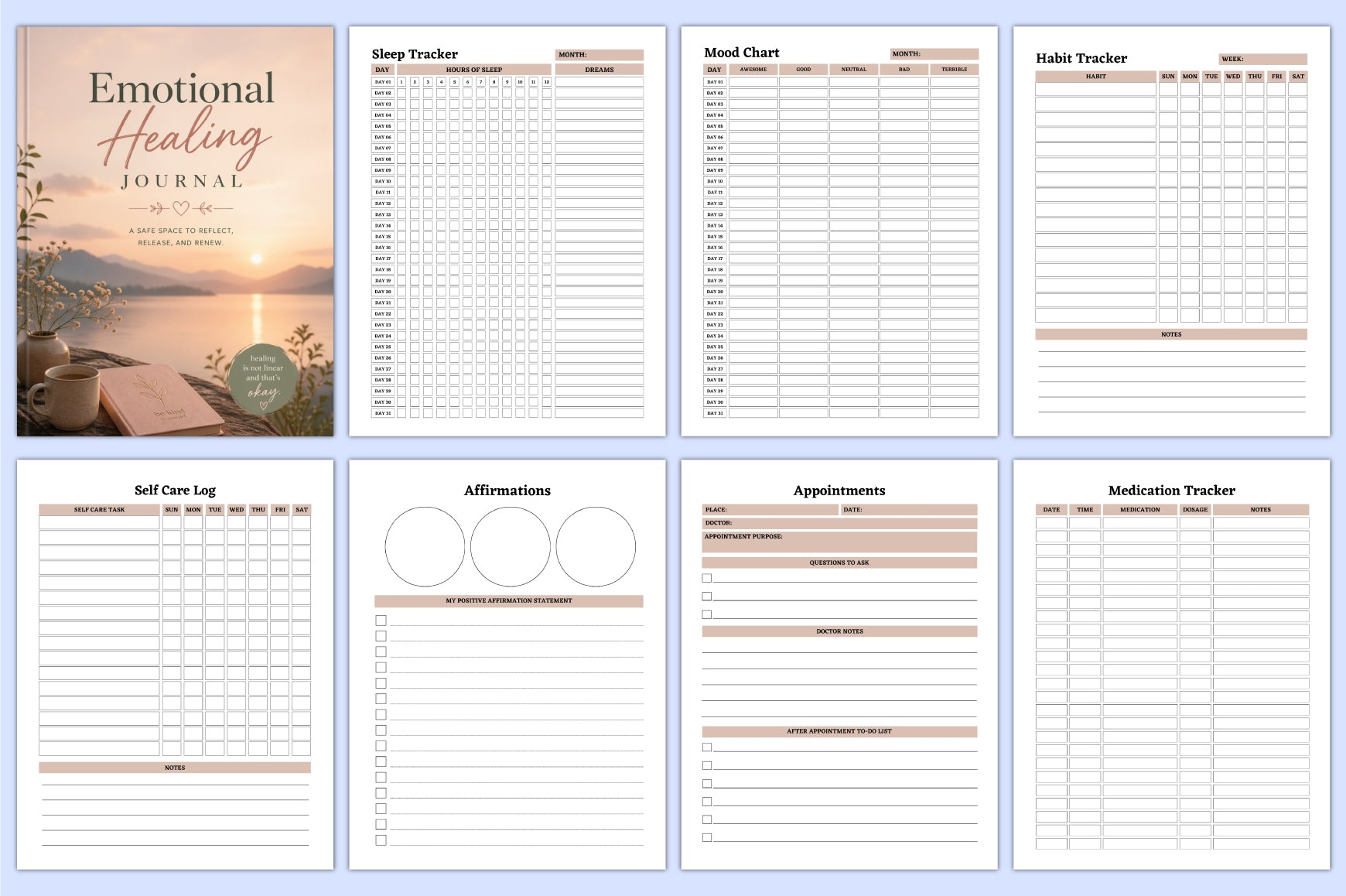 Emotional Healing Journal