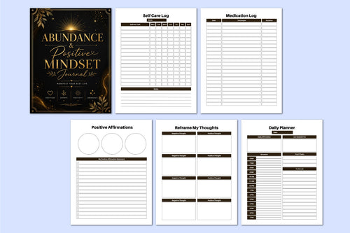 Abundance Positive Mindset Journal