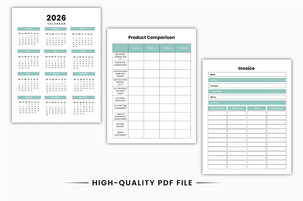 Handmade Business Planner