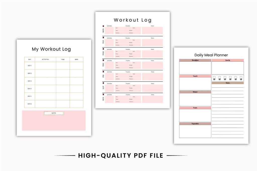 Fitness Nutrition Planner