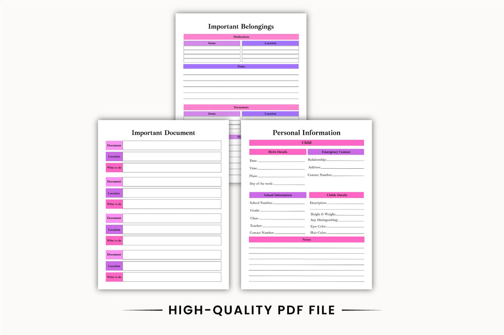 Legacy End of Life Planner