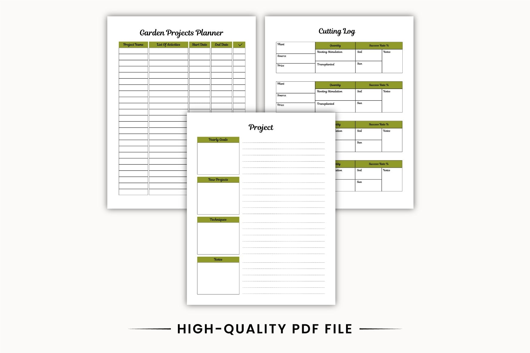 Garden Planting Planner