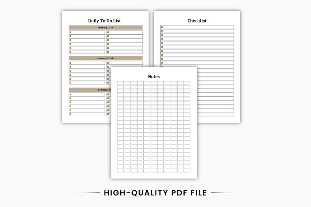 Daily To-Do List Planner