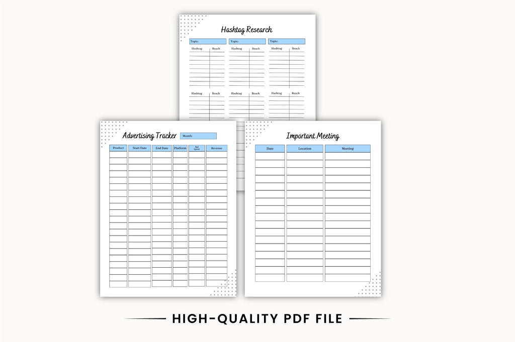 Small Business Success Planner