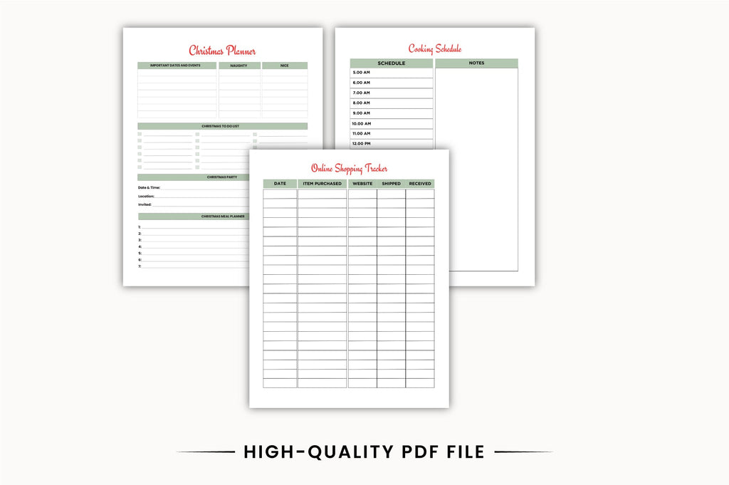 Ultimate Christmas Planner