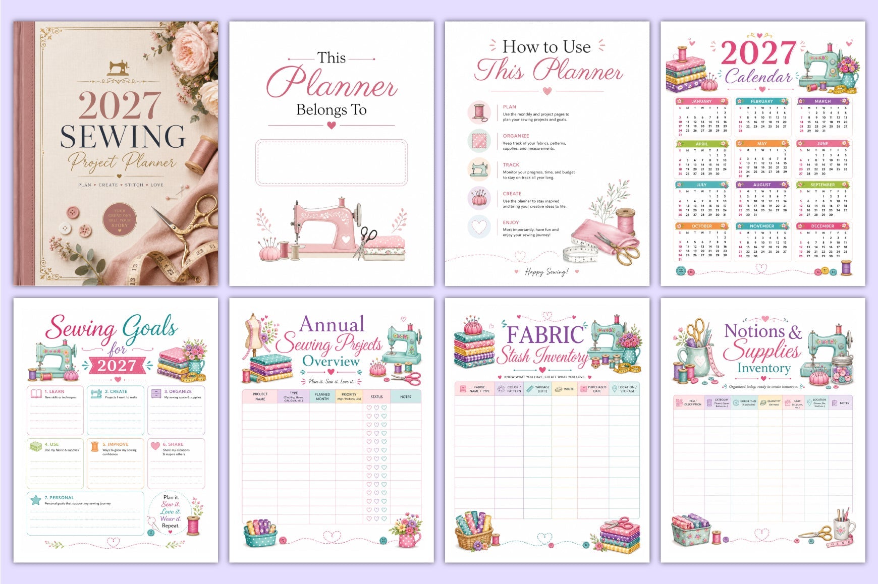 Sewing Project Planner