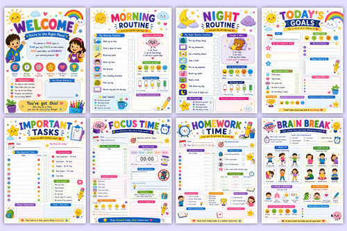 Adhd For Kids Planner