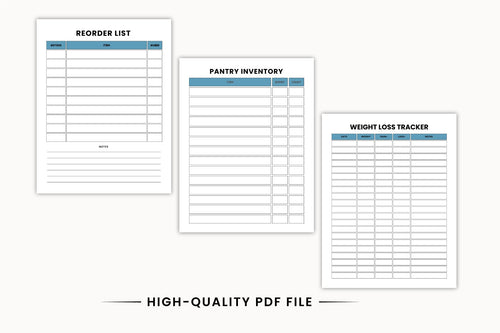 ADHD Focus Planner for Improved Concentration Worksheets Preview