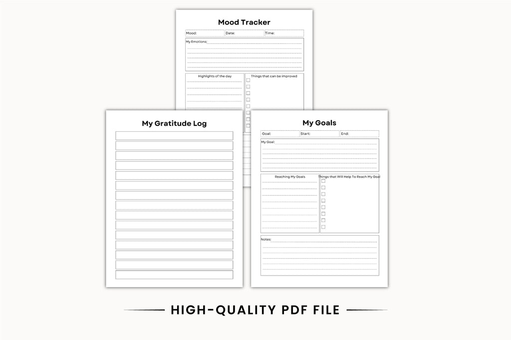 Anxiety Reset Healing Workbook