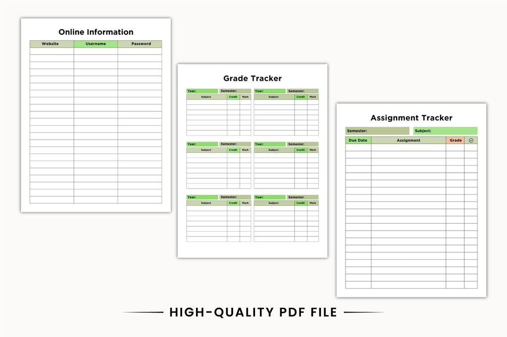School Study Planner