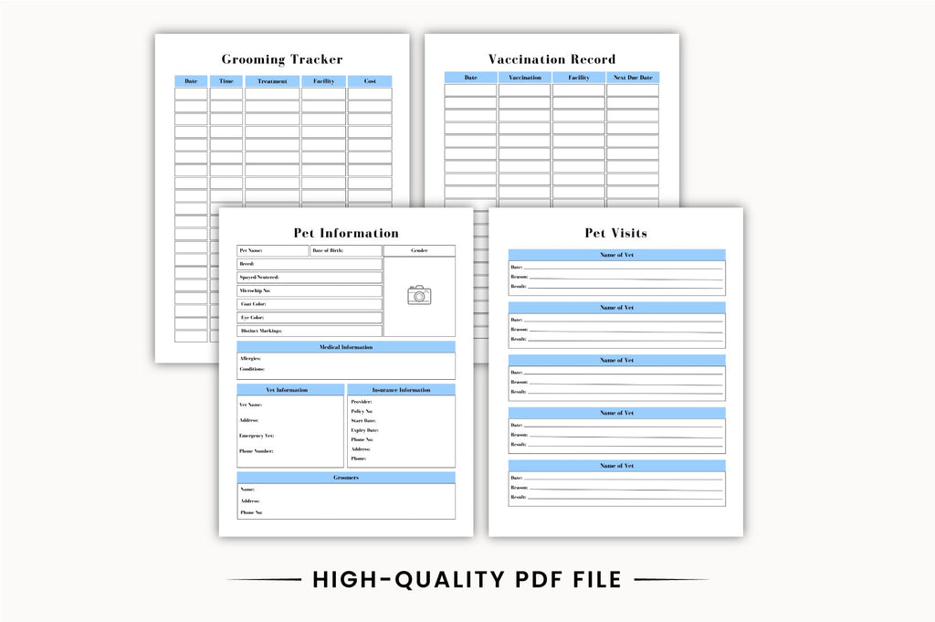 Pet Management Planner