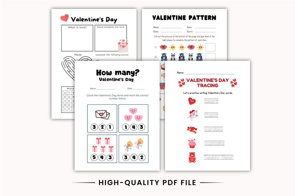 Valentine's Day Activity Planner