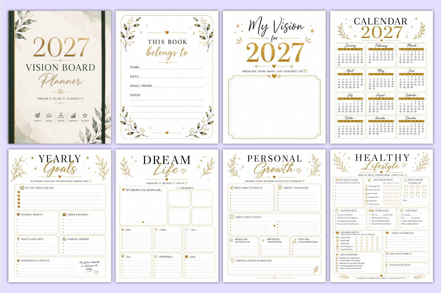 Vision Board Planner