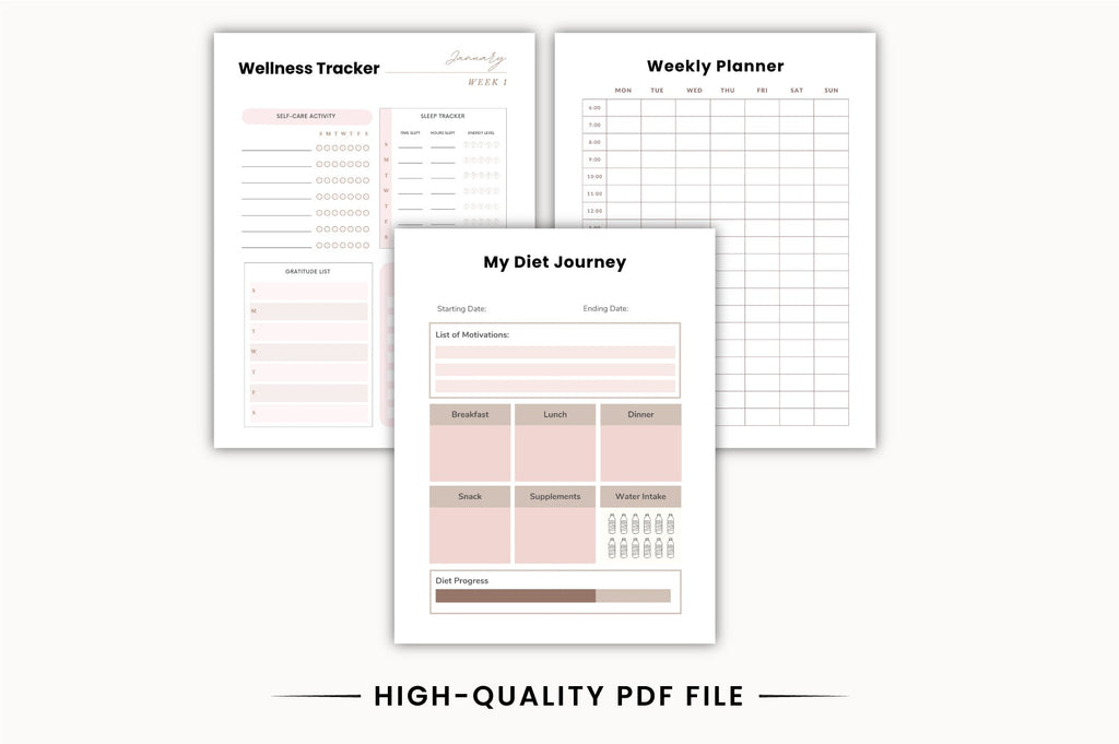 Weight Loss Progress Journal