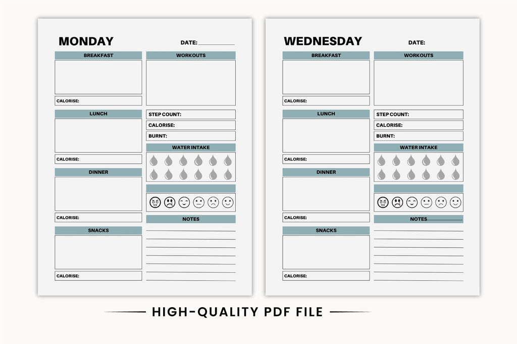 Day Food Meal Planner