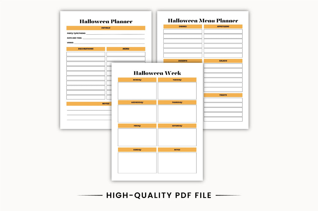 Halloween Party Planner