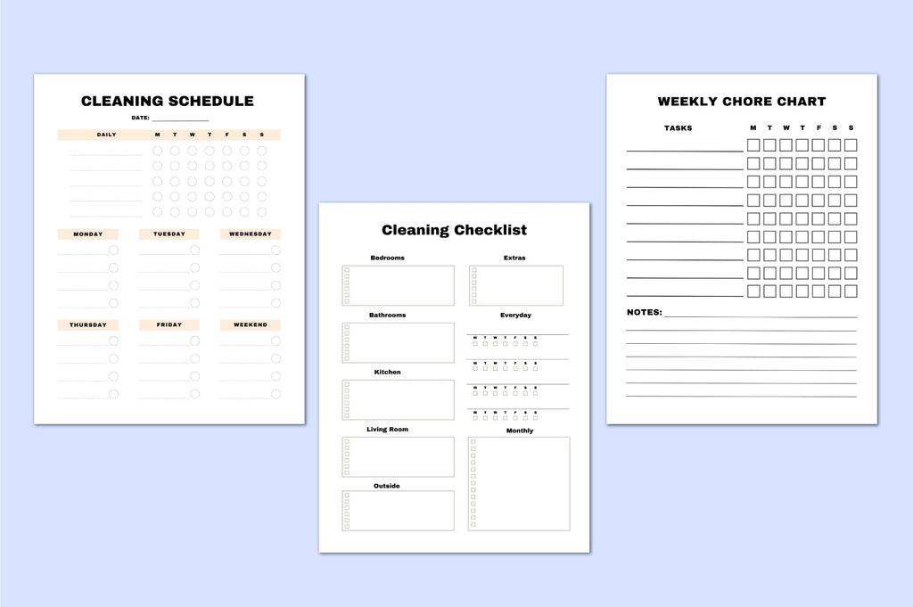 Adhd Cleaning Routine Schedule