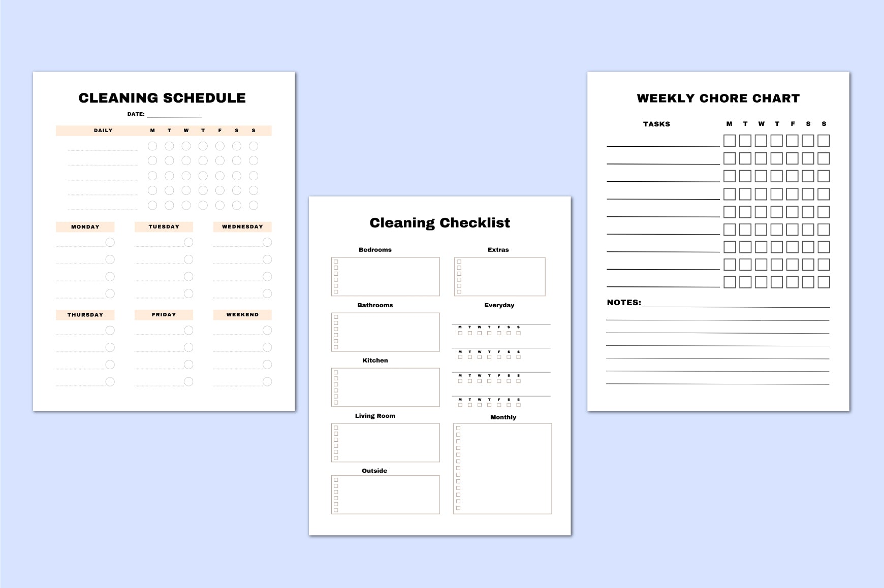 Adhd Cleaning Routine Schedule