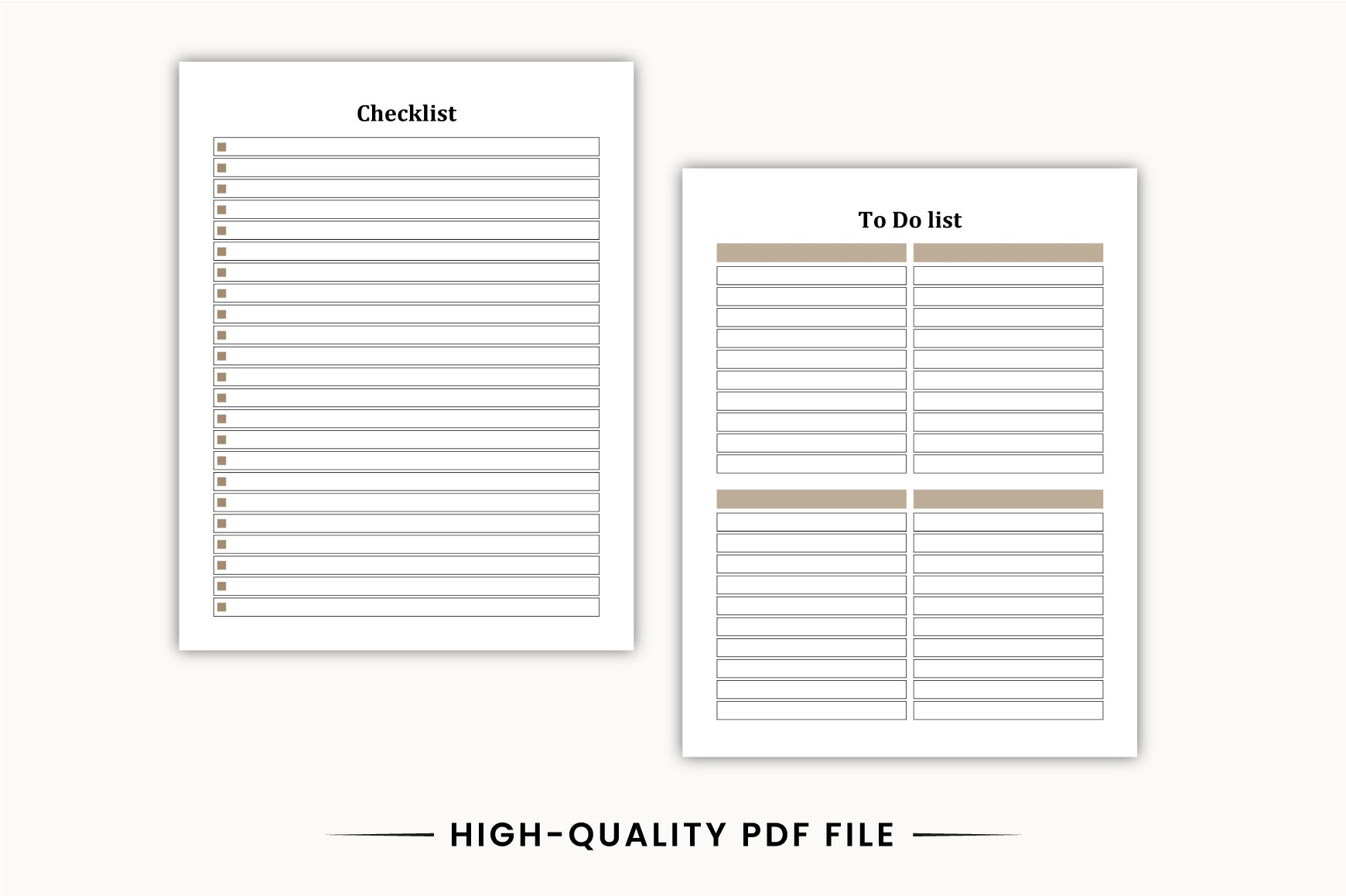 Daily To-Do List Planner