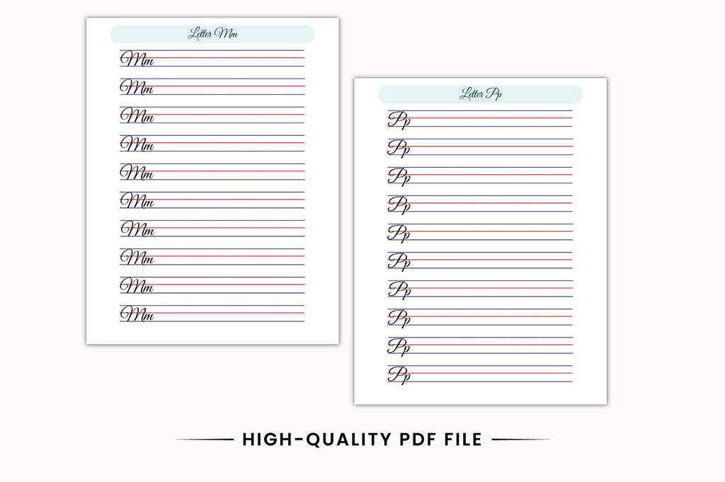 Cursive Handwriting Practice Workbook