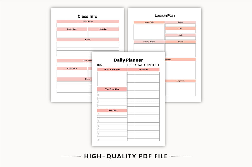 Student Study Planner for Effective Time Management