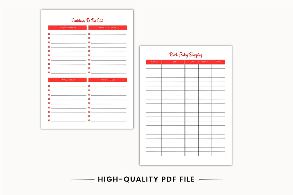 Ultimate Christmas Planner