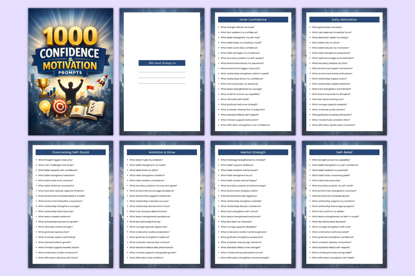 Confidence Motivation Prompts