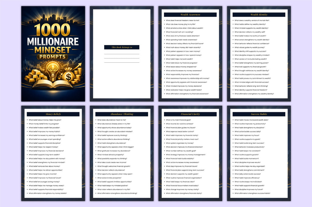 Millionaire Mindset Prompts Guide