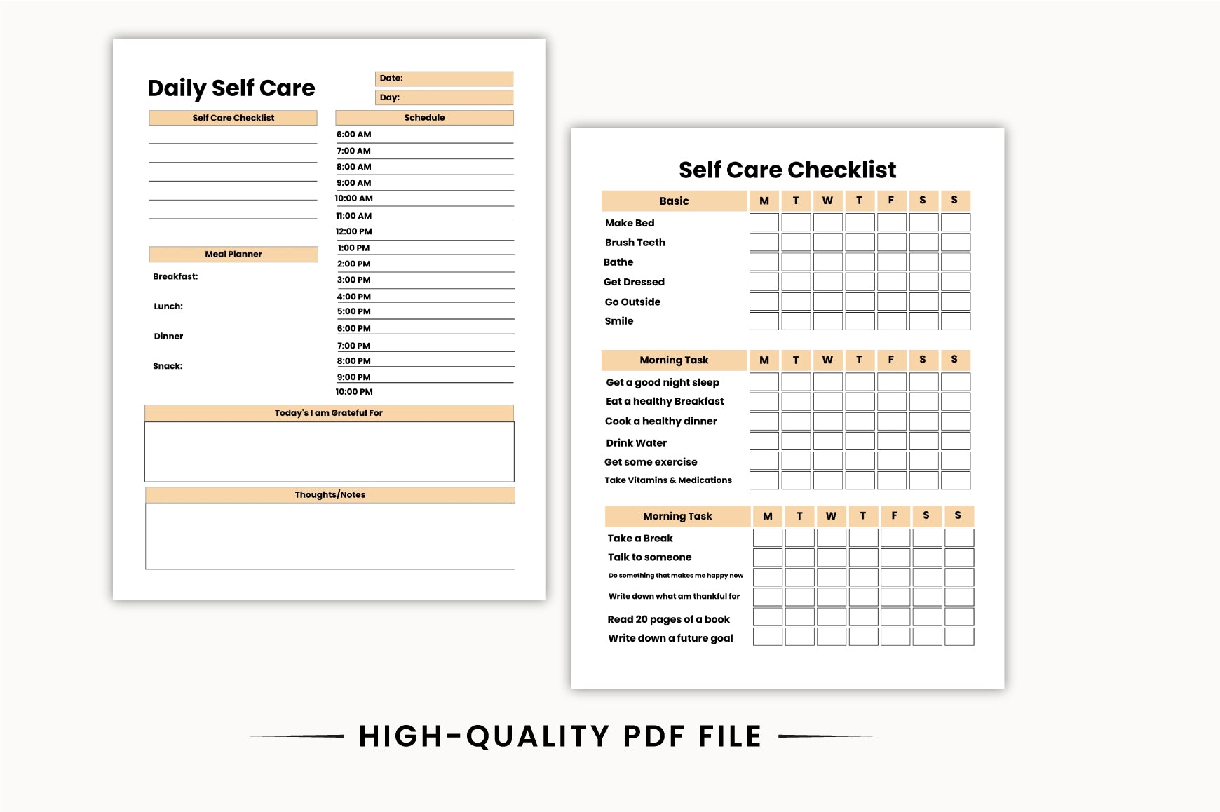 Emotional Wellness Self-Care Journal