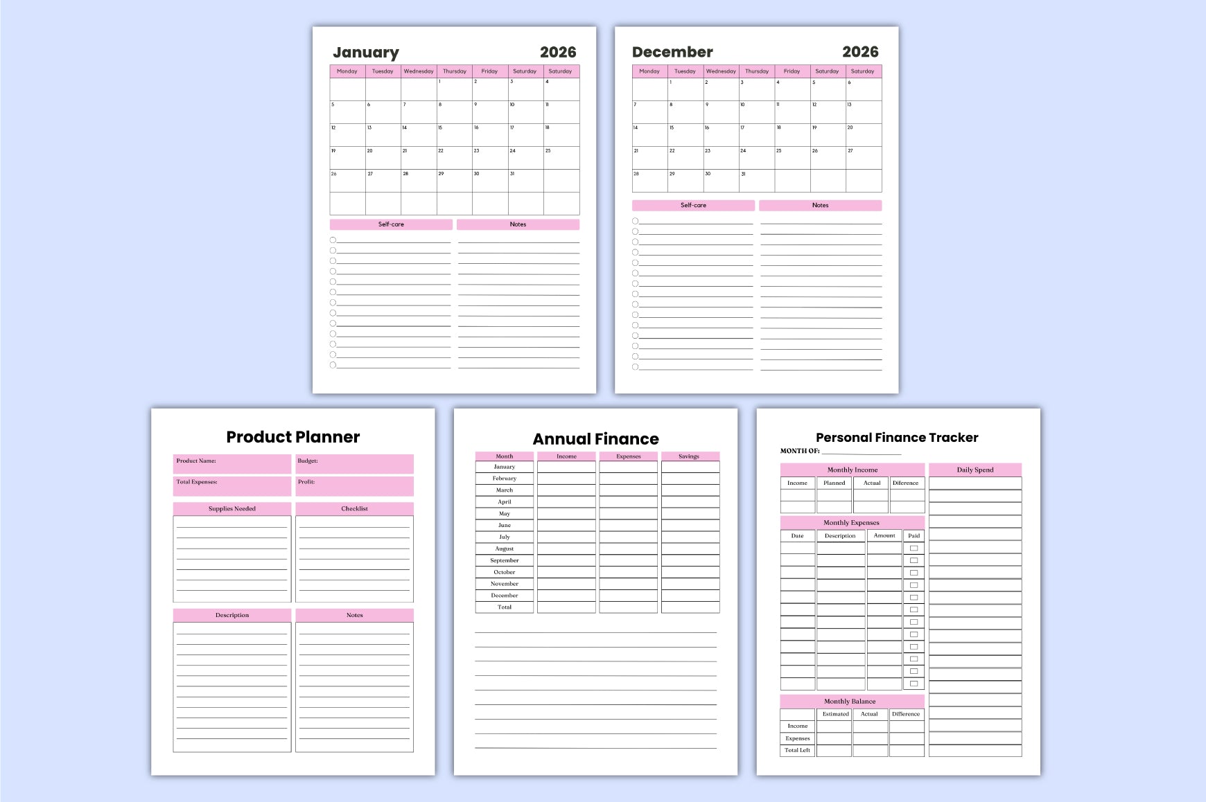 Small Business Planner