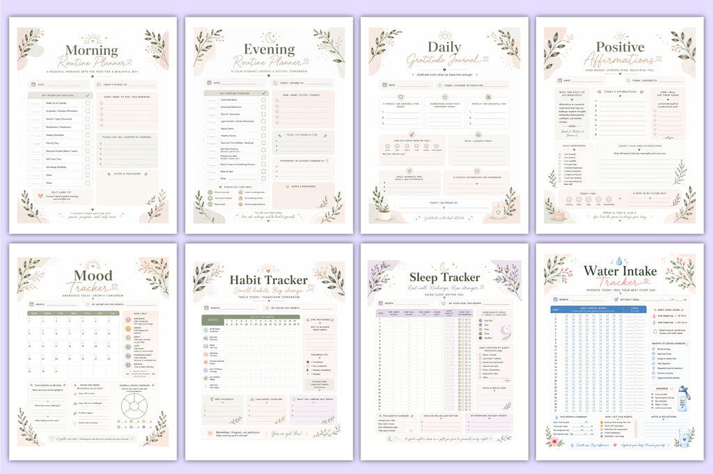 Self Care Planner